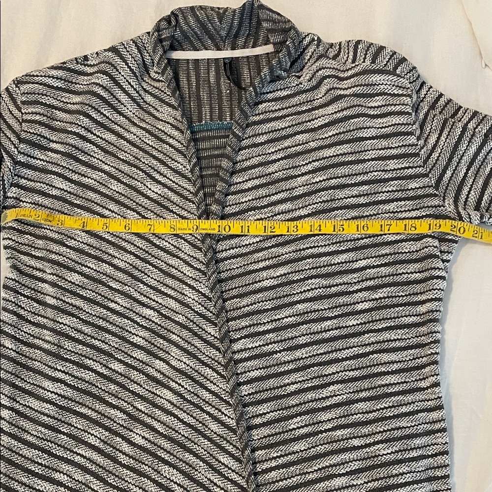 Kuhl Open-Front Women's Cardigan Olive & White - Picture 3 of 10